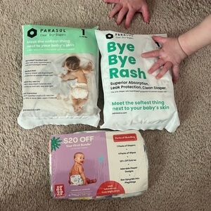 FREEBIE WITH PURCHASE Assorted Diaper Samples